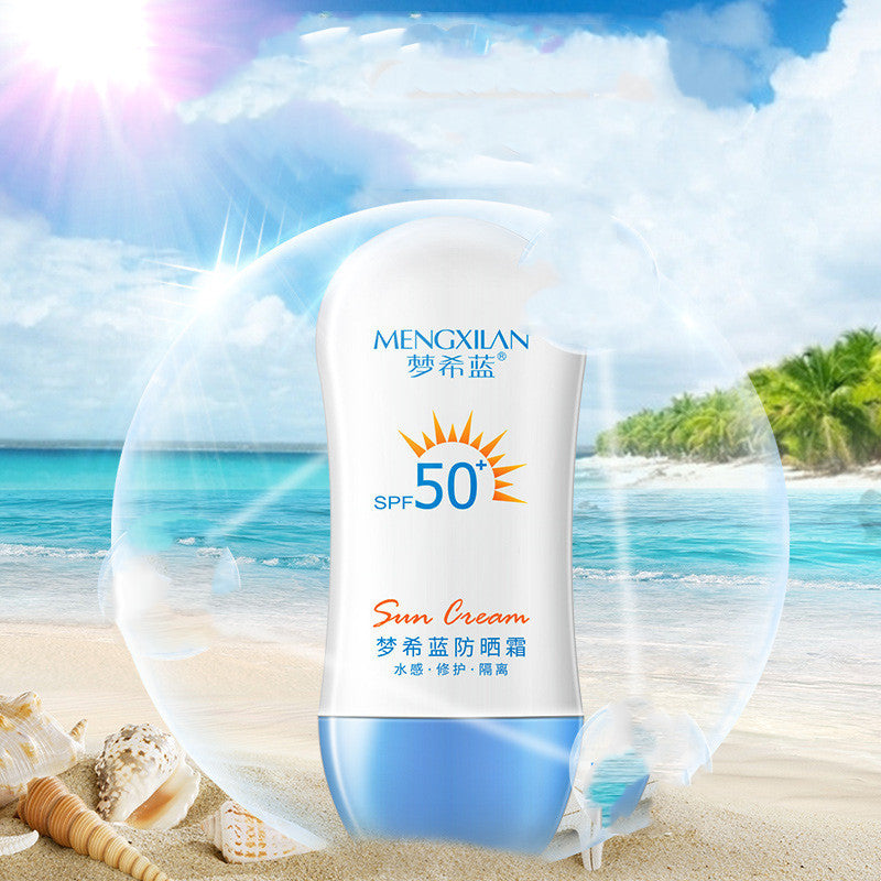 Sunscreen Face Whole Body IsolationAntiultraviolet Refreshing Oil-free Waterproof And Sweatproof