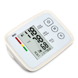 Digital Arm Blood Pressure Test Kit Cuff Sensor Monitor BP Automatic Pressure Tonometer Tensiometer Heart Rate Pulse Meter